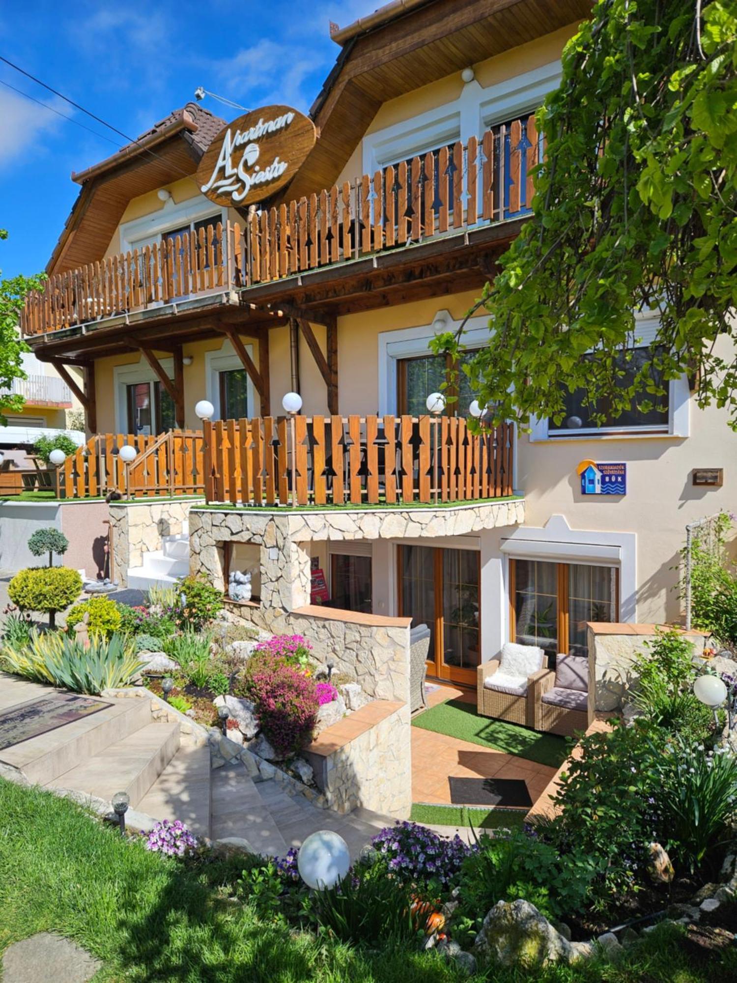 Apartman Siesta Bük Exterior foto